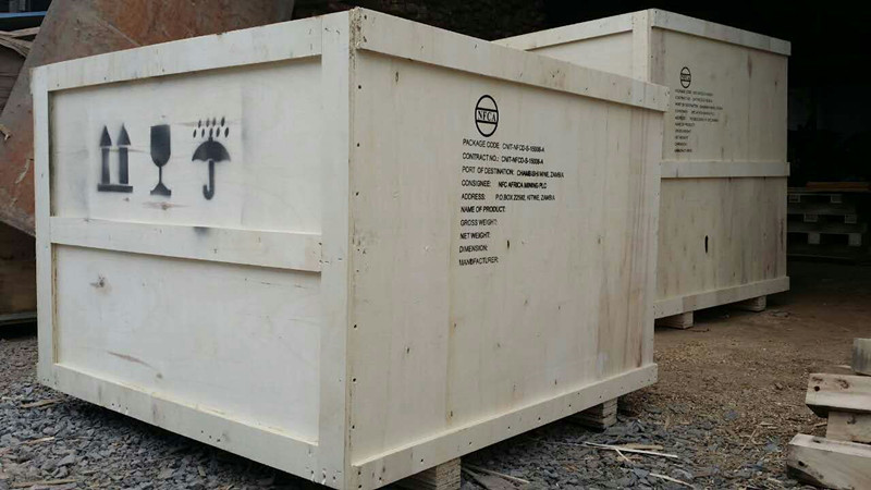 Export boxes sent to Wuhan, Hubei Province