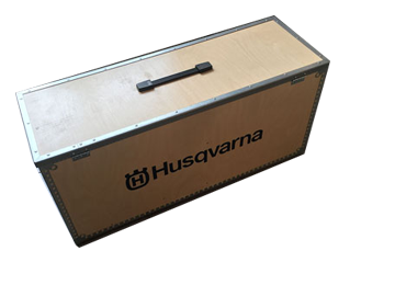 Fine steel belt wooden box